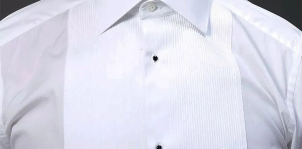 关于礼服衬衫的那些事：胸前褶裥